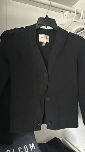 Industry Black Cardigan thumbnail 1