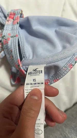 Hollister Floral Bikini Top thumbnail 4