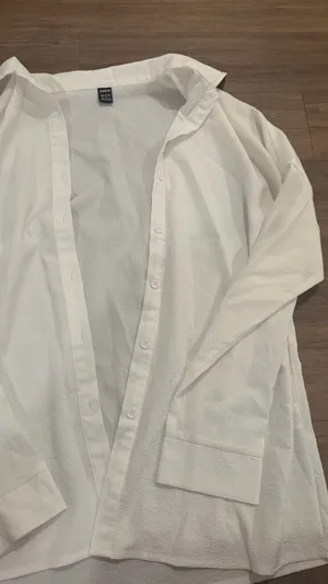 SHEIN linen long sleeve White Size M thumbnail 1