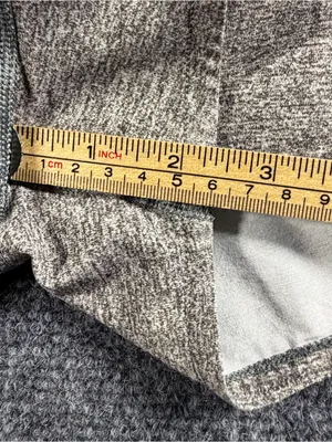 Lululemon Speed Up Shorts Womens 4 Gray Running Athletic Lined Zip Pocket thumbnail 8