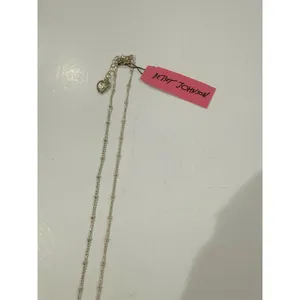 Betsey Johnson Christmas Gingerbread cute Pendant Necklace Tree Charm gift thumbnail 3