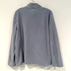 Croft & Barrow Fleece Winter Jacket Women's‎ Size XL Blue Gray Cottagecore Snow thumbnail 7