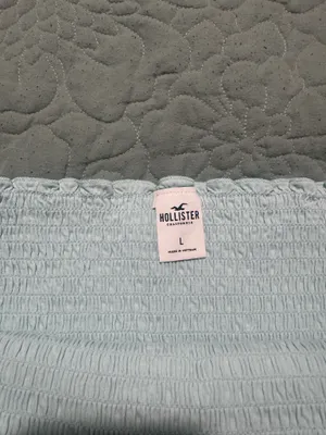 Hollister Light Blue Tube Top thumbnail 2