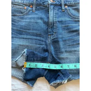 Madewell High Rise Denim Shorts W29 Medium Wash thumbnail 9