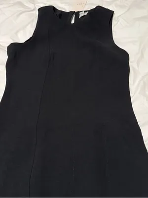 a new day Black Sleeveless Midi Shift Dress thumbnail 2