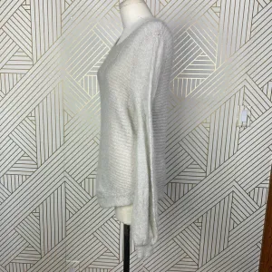Sundance Catalog Wool Mohair Knit Beige Ribbed Sweater Size US‎ Large thumbnail 7