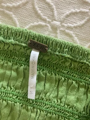 Revolve Green Puff Sleeve Top thumbnail 2