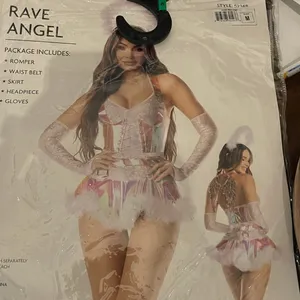 NEW Starline Rave Angel Costume Size Medium thumbnail 7
