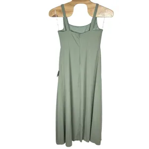 NEW Lulus Remarkable Arrival Sleeveless Maxi Dress Size XL Sage Brush Bridesmaid thumbnail 4