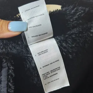 The North Face Womens Large Black High Pile Fleece 1/4 Zip Pullover Jacket thumbnail 6