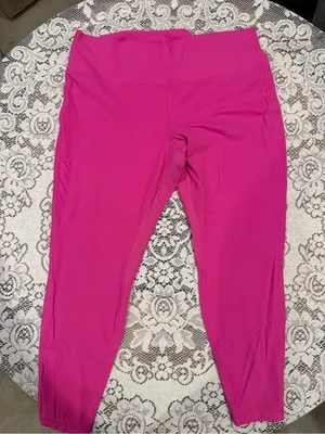 Hot Pink Active Leggings thumbnail 1