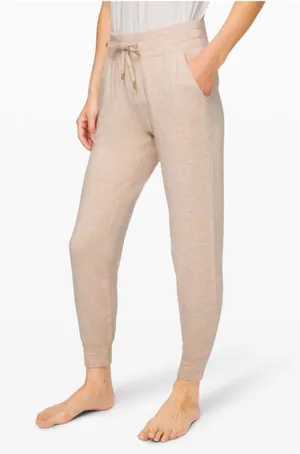 Lululemon Warm Down Jogger‎ Soft Touch
Heathered Cashew size 6 thumbnail 1
