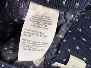 J. Crew Classic pajama pant Navy sailboat print Pajama Pants medium thumbnail 5