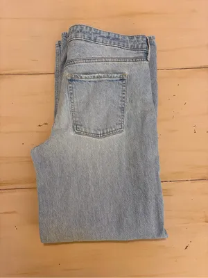 Old Navy Light Blue Relaxed Fit Men’s Jeans thumbnail 4