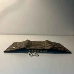 Valentino Garavani Vintage Monogram Logo Key Ring Wallet thumbnail 6