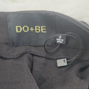 DO+BE -714 Strapless Jumpsuit‎ Wide Leg Ruffle Sexy Back Stretchy Black Small thumbnail 7