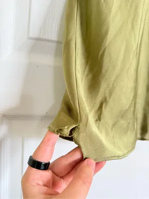 House of CB Myrna Mini Dress in Olive (ALTERED) thumbnail 9