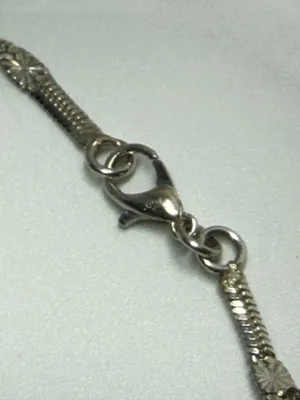 925 Sterling Silver Chain Necklace thumbnail 9