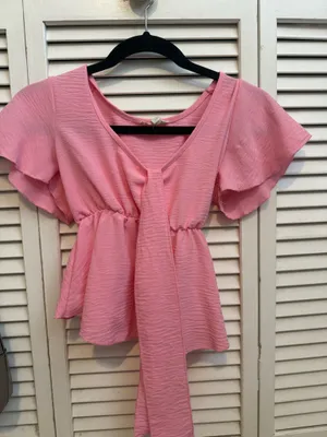 pink babydoll top Size XS thumbnail 3