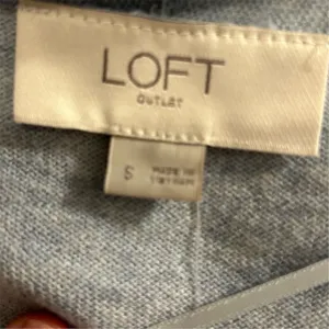 Loft Women's Open Front Cardigan Sweater blue‎ Size S Long Sleeve Casual thumbnail 2