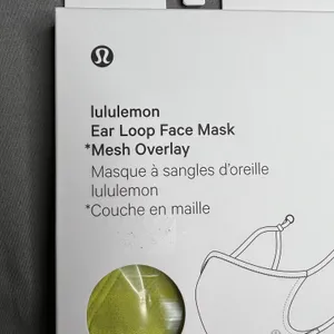 Lululemon Ear Loop Face Mask *Mesh Overlay NWT (Unused/Unopened) *BRAND NEW thumbnail 4