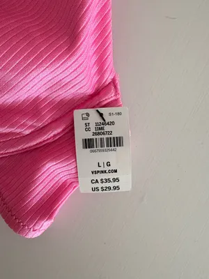 Victoria's Secret PINK bikini top size L thumbnail 3