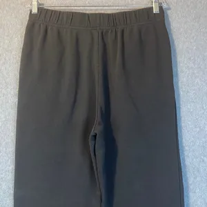 Peanuts Flare Sweatpants Womens L Grey Spooky Crew‎ Snoopy Halloween Cozy Jogger thumbnail 4