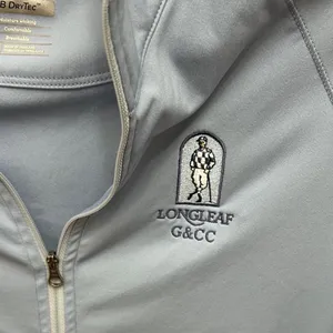 Cutter‎ and Buck Longleaf G&CC Womens Light Blue CB DryTec Golf Jacket Small thumbnail 3
