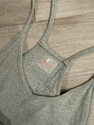 Free People Movement Hot Shot Onesie Heather Grey Size XS thumbnail 5