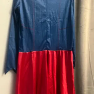 Rubies HALLOWEEN SUPERGIRL womens costume Large blue red dress cosplay thumbnail 12