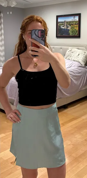 Blue Blush Light Blue Skirt thumbnail 1