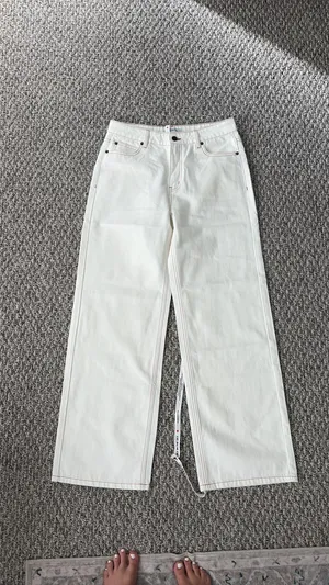 lucy in the sky white jeans thumbnail 4