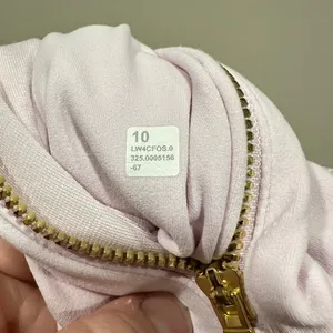 Lululemon Size 10 Define Jacket Pink Gold Zipper Athleisure Gym Travel School thumbnail 5