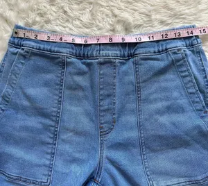Madewell Jeans Pull-On Relaxed Elastic Waist Stretch Comfort Casual S thumbnail 9