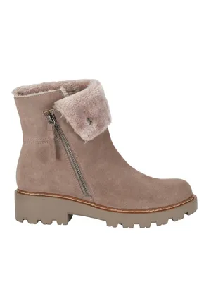 NWT Baretraps Wyoming Suede Ankle Winter Hiking Boots BT28506 Taupe Brown 7.5M thumbnail 2