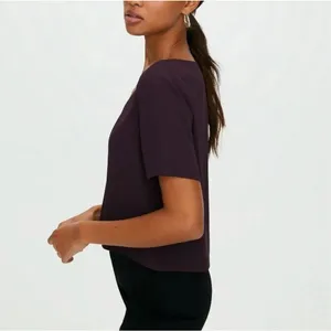 ✨Aritzia BABATON Randy Purple Sz XXS Blouse✨ thumbnail 4