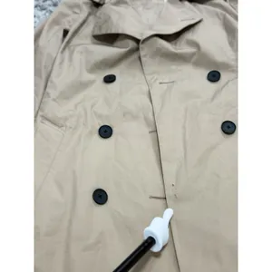 Everlane Women’s Brown Double Breasted Belted Trench Coat Long Jacket Size XS thumbnail 11