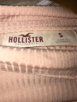 light pink long sleeve chest cut out shirt thumbnail 3