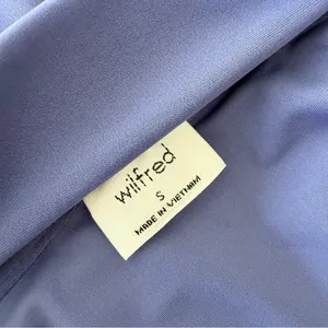 Wilfred Aritzia Lavinia Off-The-Shoulder Top Blue Size S NWT thumbnail 8