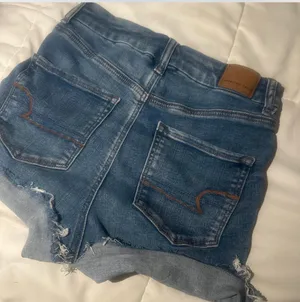 American Eagle Jean Shorts High-Rise Stretch thumbnail 2