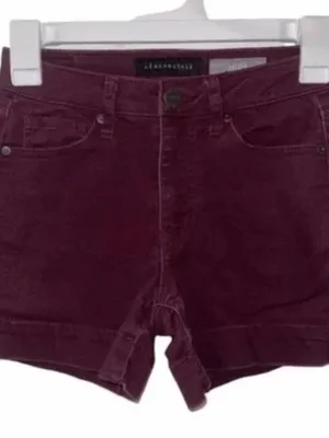 Aeropostale Maroon Midi Shorts thumbnail 2