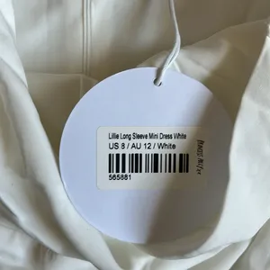 Princess Polly Lillie long sleeve mini dress in white thumbnail 5