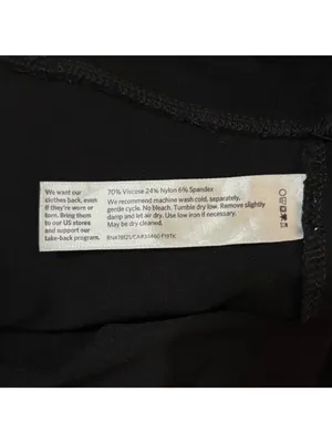 Eileen Fisher Black Washable Stretch Crepe Pants with Ankle Zippers Size L thumbnail 6