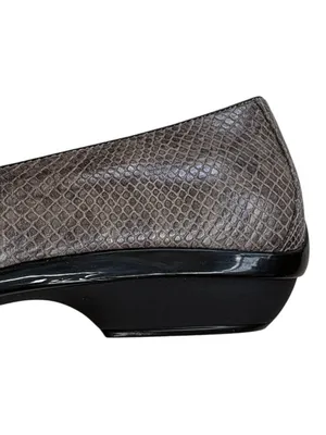Like New Dansko Leather Aimee Loafers Snakeskin Size 9 thumbnail 4