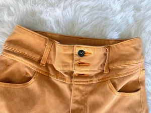 Halara Women's Casual Skinny Pants in Marigold XS thumbnail 2