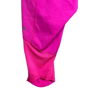 Lululemon Run Pace Crop‎ Leggings Pink Women’s Size 10 thumbnail 6