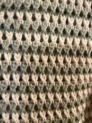 Sincerely Jules Crochet Striped Tank Top – Size Small thumbnail 2
