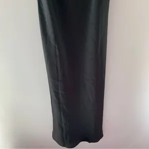 Princess Polly Black Maxi Satin Cowl Neck Dress thumbnail 4