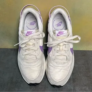 Nike Waffle Debut Women's Sail White/Lilac Retro Style Sneakers Sz 10 thumbnail 6