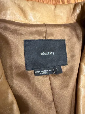 Vintage jacket identify Tan Size 6 thumbnail 4